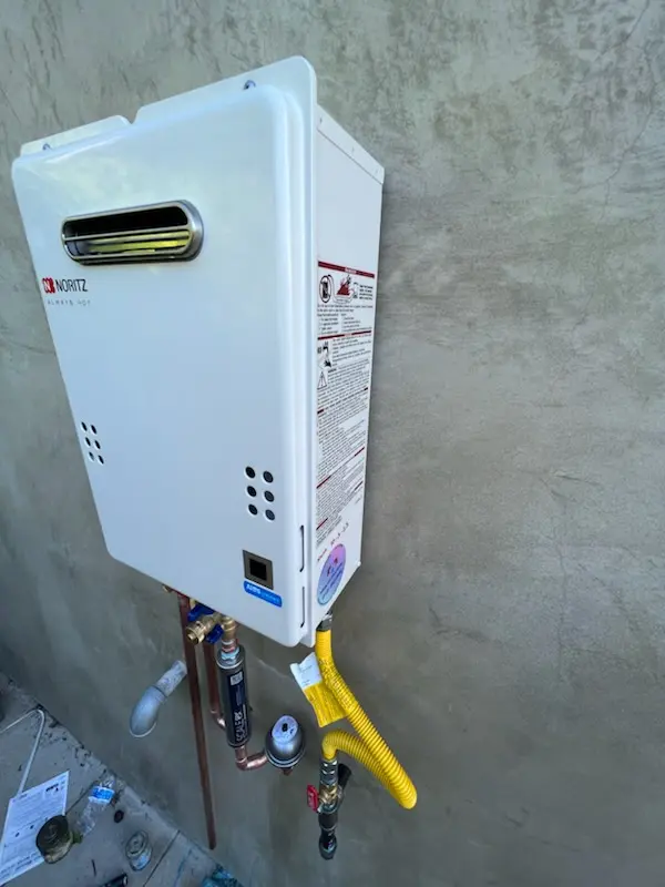 Tankless water heater installation for Talcottville homes