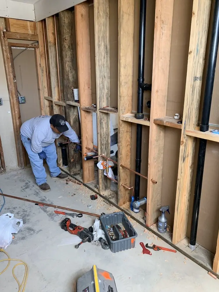 Commercial rough-in plumbing for Gas Line Repair in Talcottville